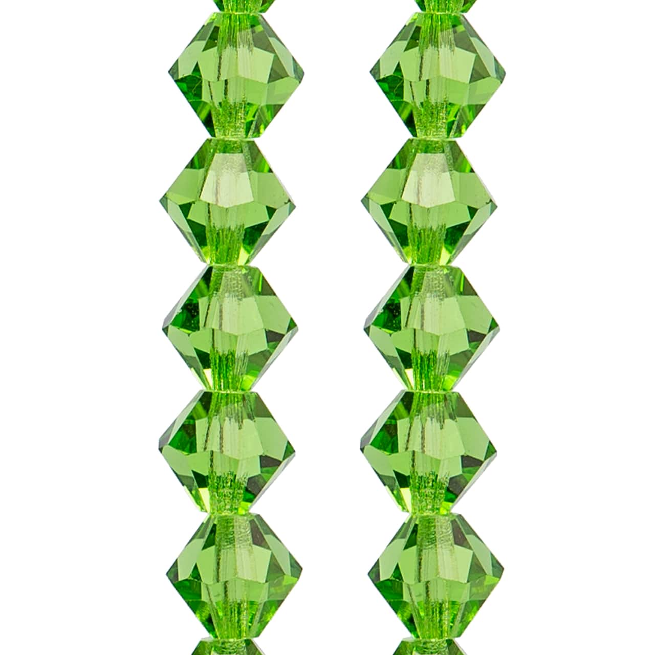 12 Pack: Preciosa Glass Crystal Bicone Beads, 6mm by Bead Landing™